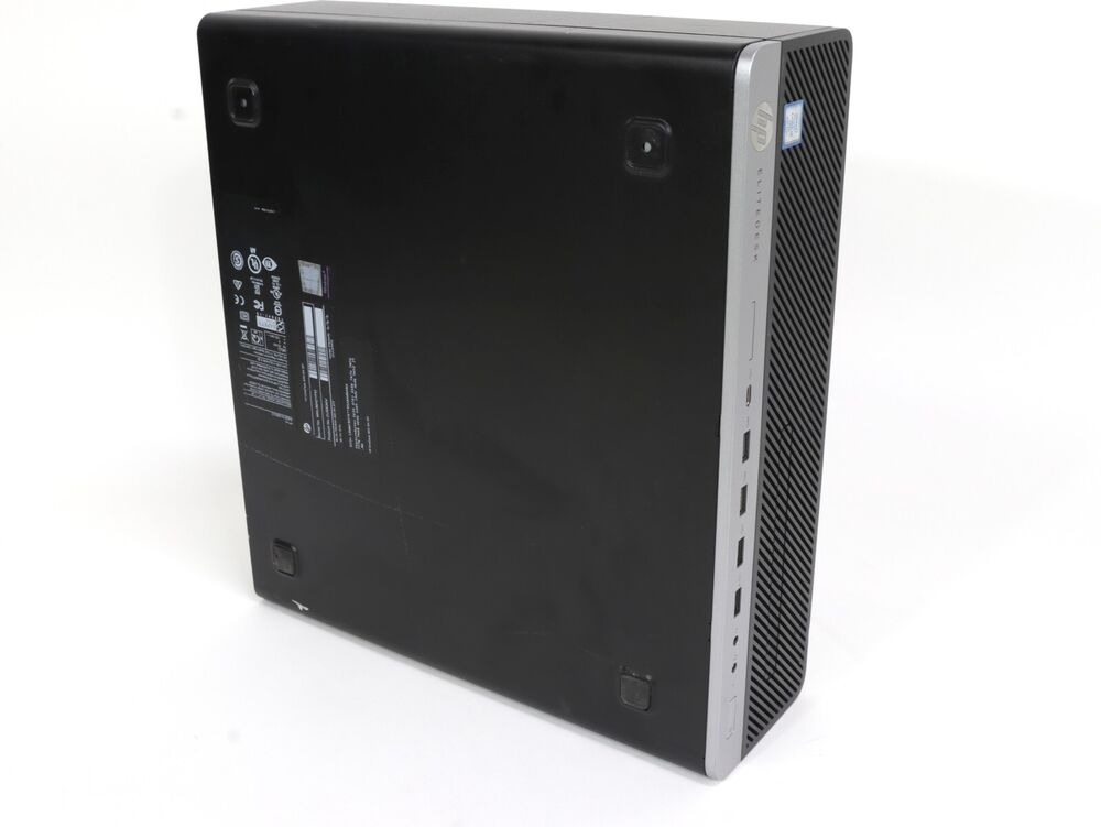 HP EliteDesk 800 G4 SFF Desktop PC with Intel Core i7-8700, 16GB RAM, 256GB SSD, Windows 11