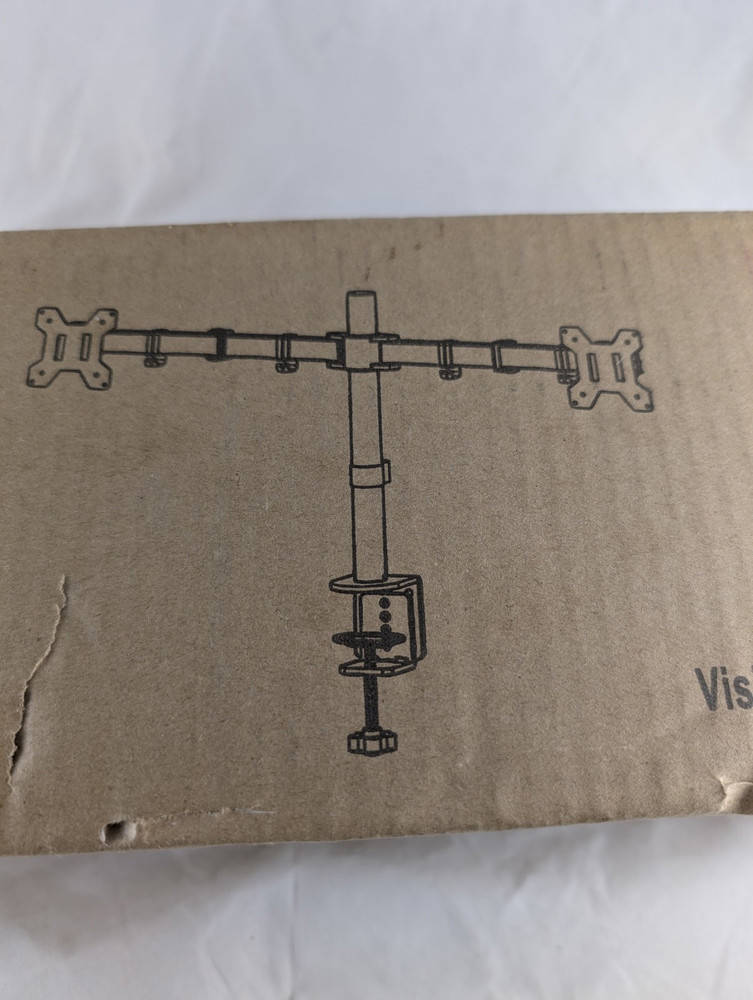 VIVO STAND-V002 Dual Monitor Desk Mount - Black
