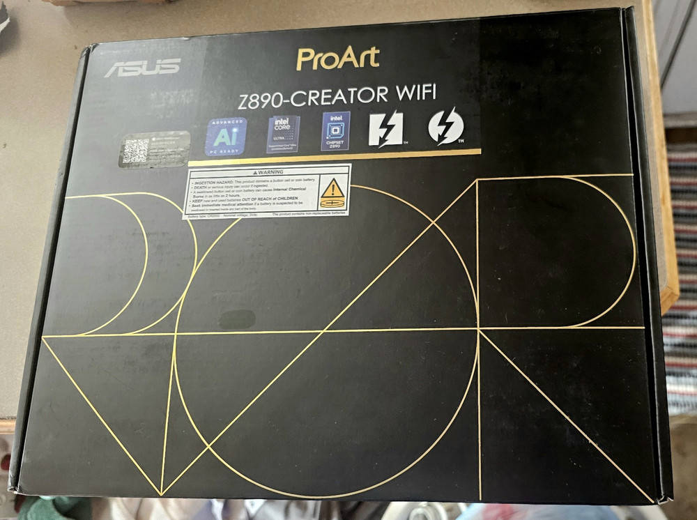 ASUS ProArt Z890-CREATOR WIFI Z890 LGA 1200 ATX Motherboard - Open Box