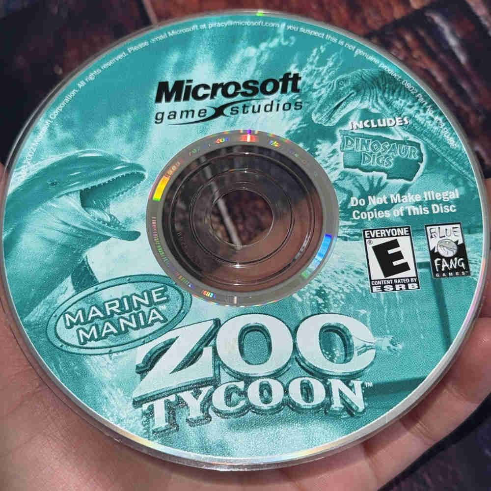 Zoo Tycoon Complete Collection - Marine Mania PC Game CD