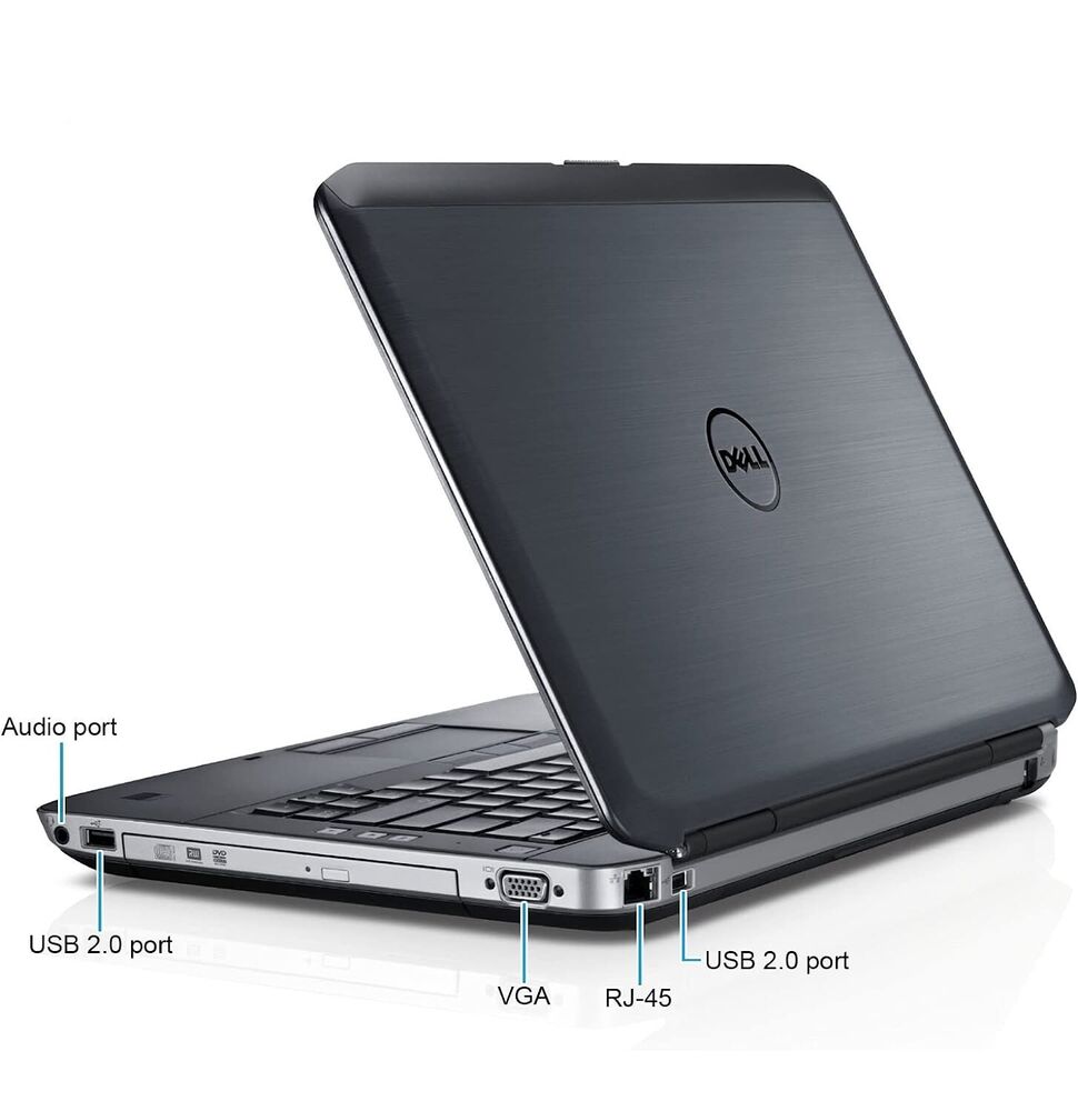 14" Dell Latitude Laptop with Intel i5, 16GB RAM, 750GB Storage