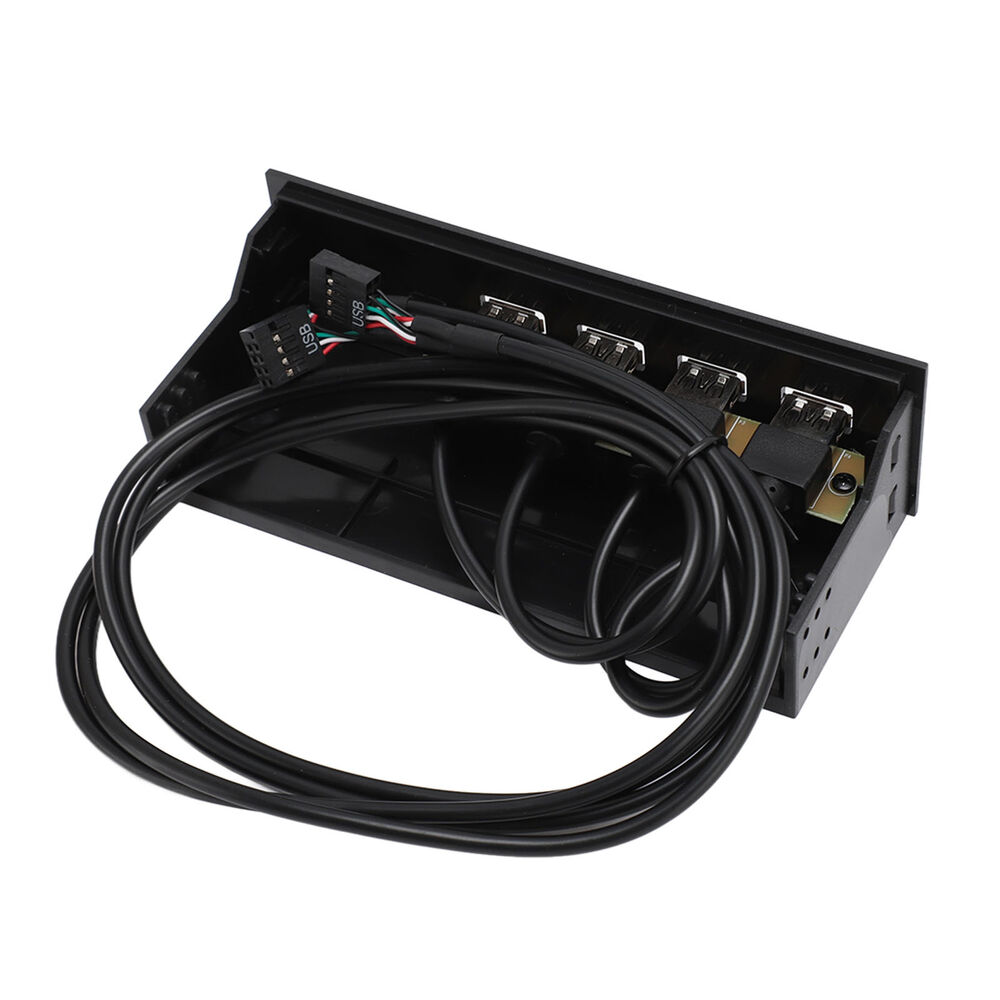 4-Port USB 3.0 Front Panel Hub with Optical Drive