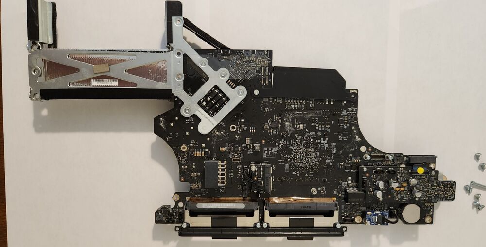 Apple iMac 20 A1224 Logic Board with CPU, IO Panel, Heatsink