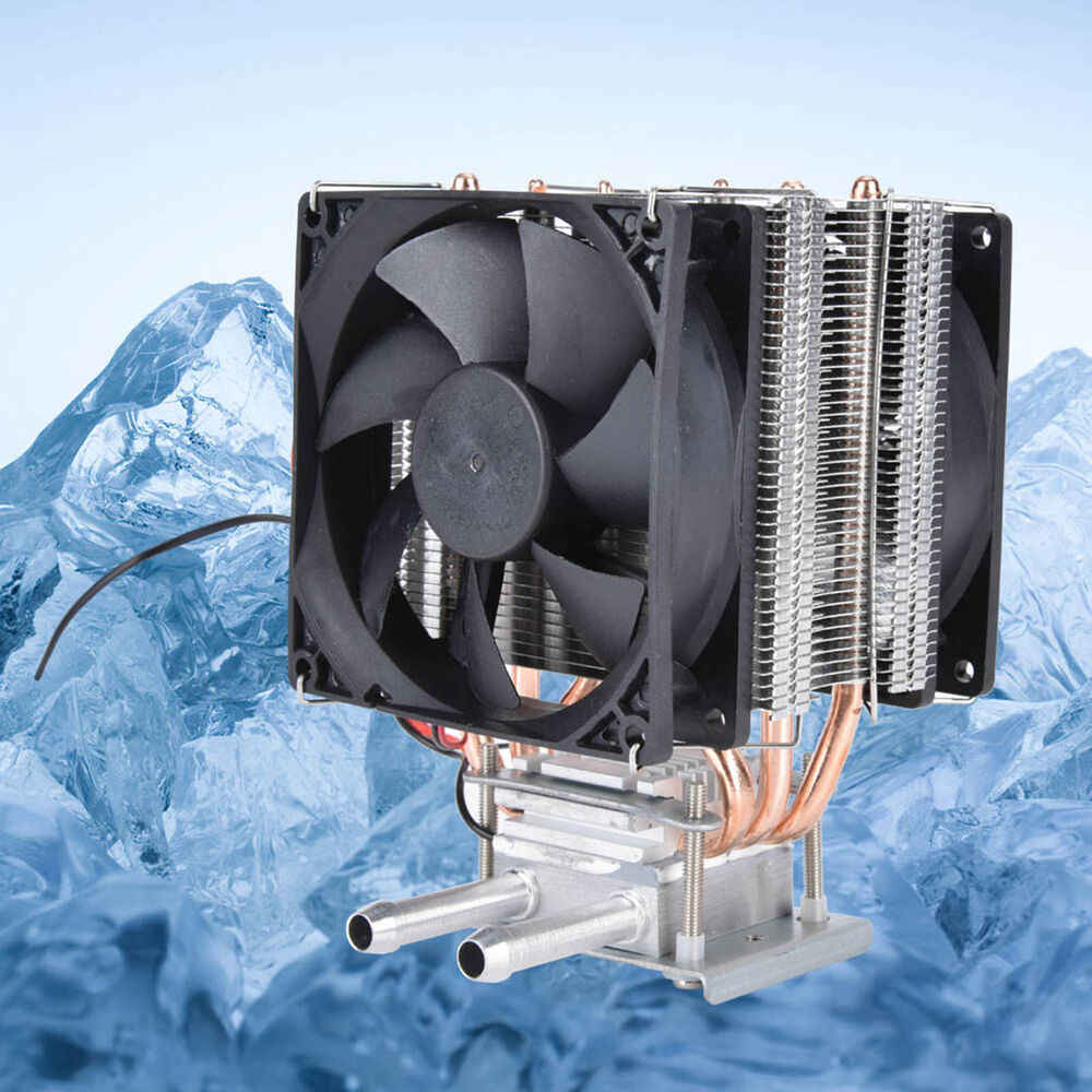 Do-It-Yourself Semiconductor Refrigerator Water Cooling System
