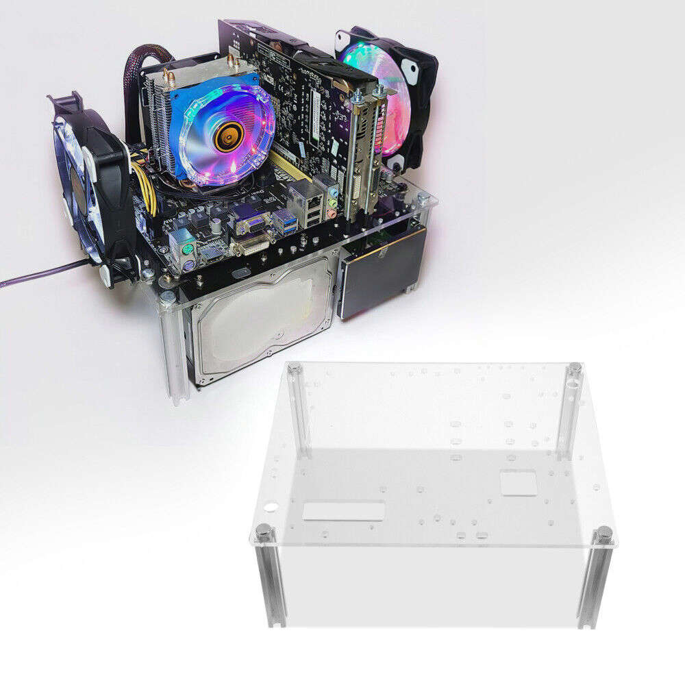 Open Air PC Mainframe Chassis for Travel and Mobility