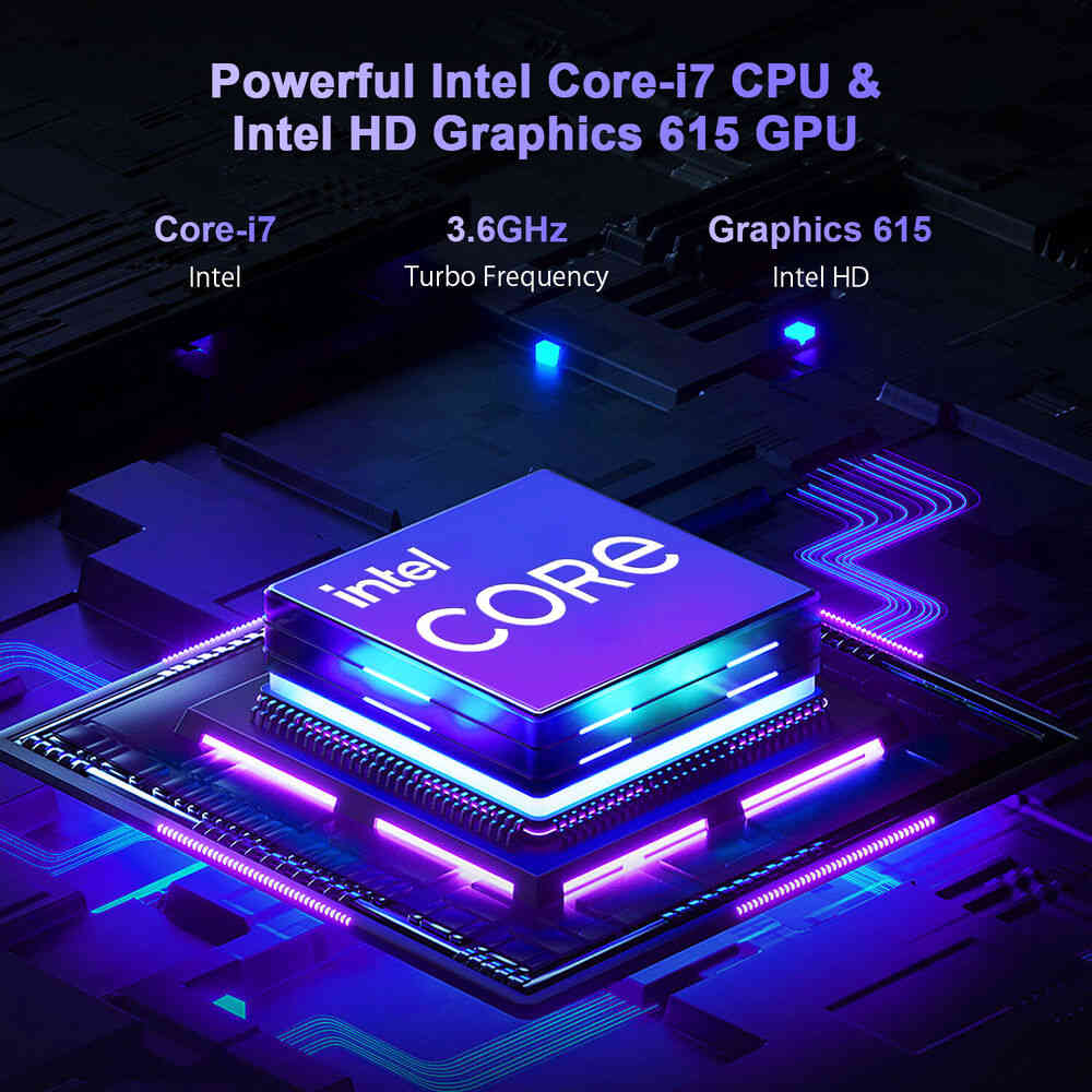 CHUWI UBook Xpro 13" Windows 11 Tablet with Intel Core i7, 8GB RAM, 256GB SSD