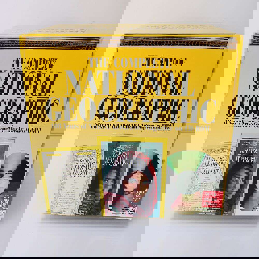National Geographic Complete CD-ROM 1888-1990 for PC