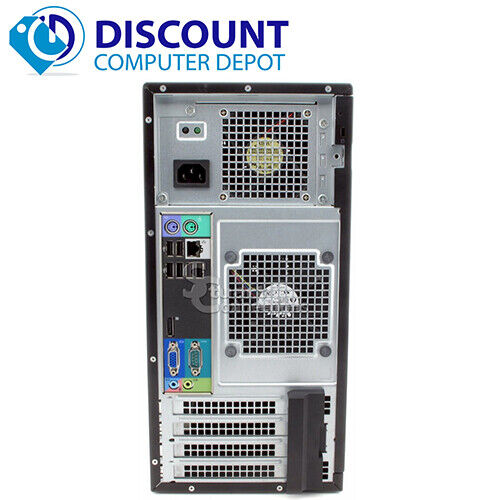 Dell Tower Computer PC - Core i5-2400 3.10GHz, 4GB RAM, 1TB HD, Windows 10 Home