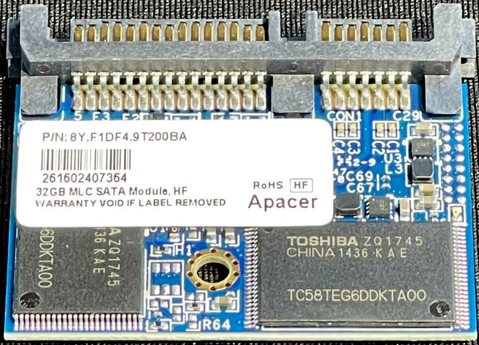 Apacer 64GB MLC SATA SSD - High-Speed Storage Solution