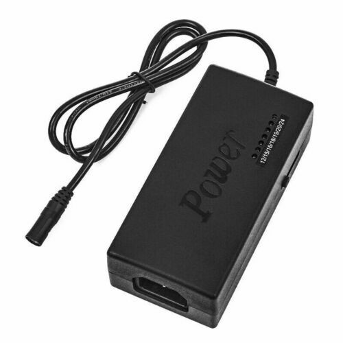 96W Universal Laptop Charger Adapter | 12-24V Adjustable Power Supply