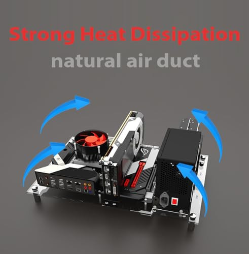 Premium Acrylic DIY PC Test Bench for Gaming Enthusiasts