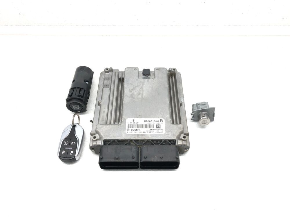 2017-2020 Maserati Levante 3.0L Engine Control Module with Key Lock Push Start OEM