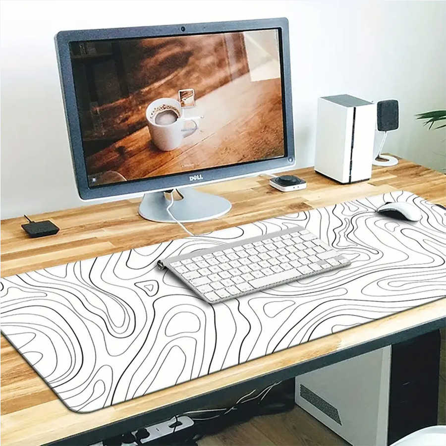 Large Gaming Mouse Pad with Extended Keyboard Mat