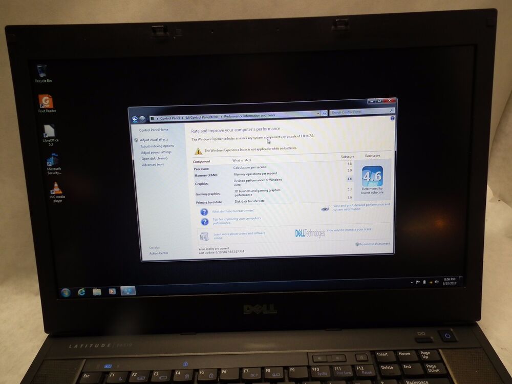 Dell Latitude E6410 Laptop - Intel Core i5, 320GB HDD, 4GB RAM, Windows 7