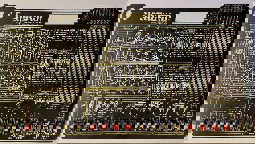 Vintage Supercon 4-Bit Computer with Binary and Assembly Programming