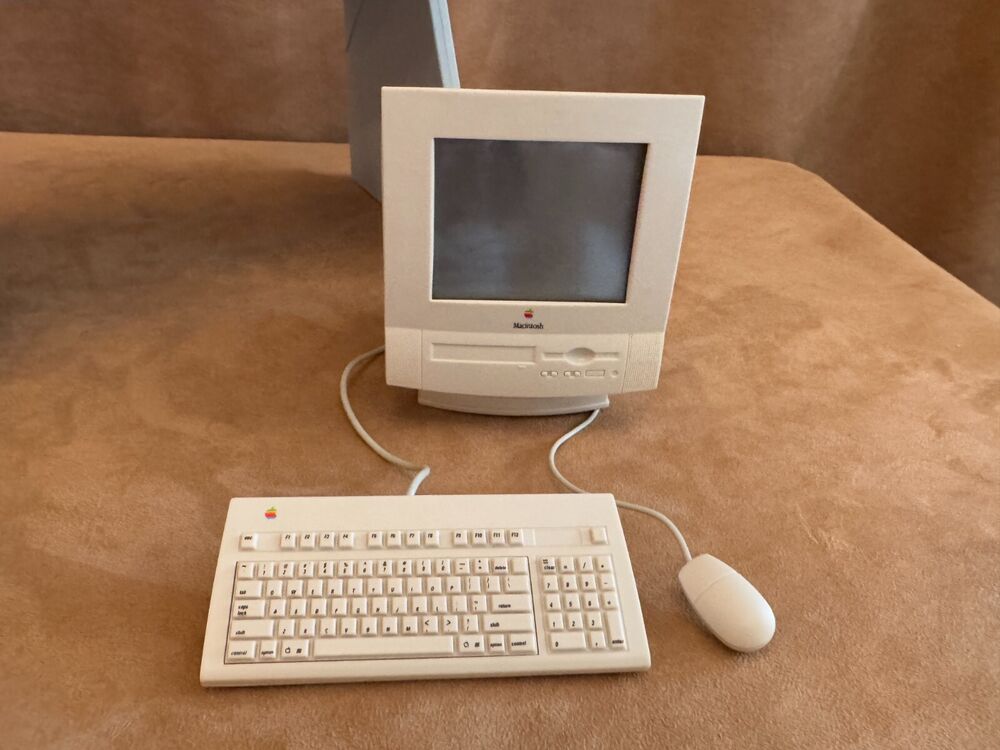 American Girl Doll Macintosh Computer Desk Set with Chair