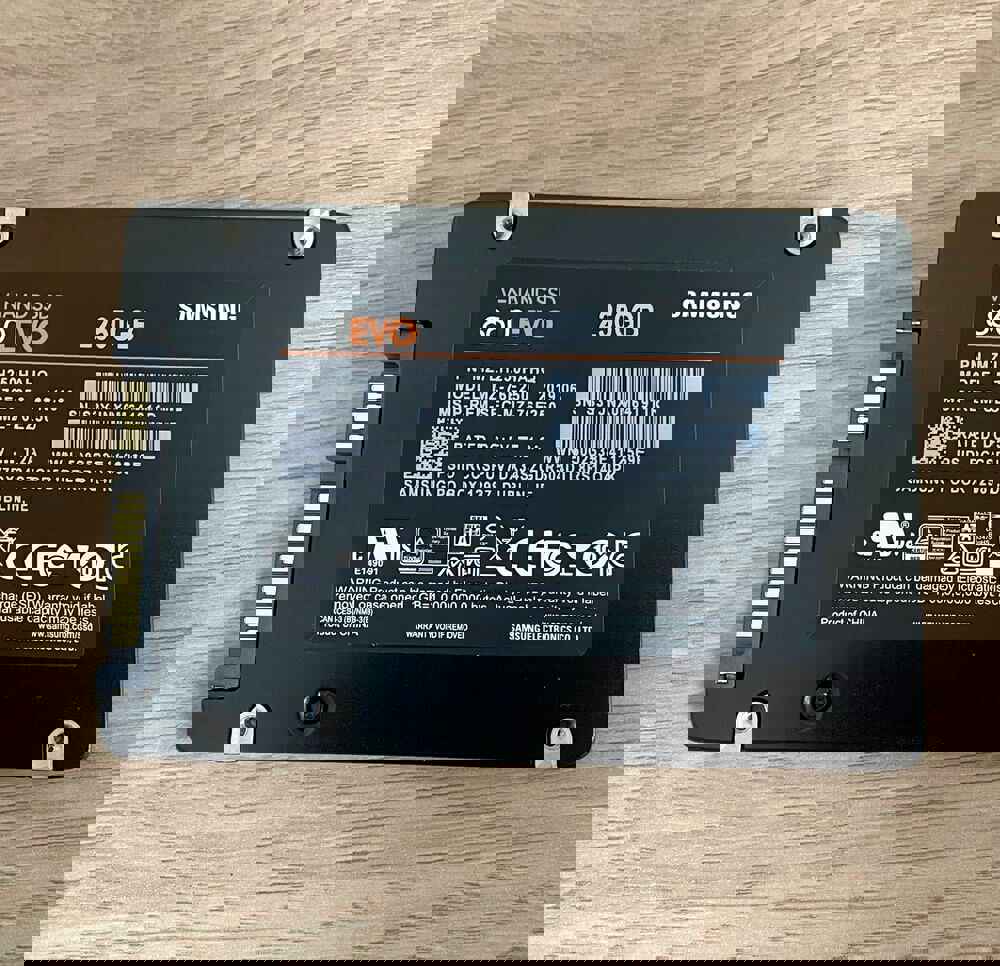 Samsung SSD EVO & PRO Series SATA Drives - 120GB, 250GB, 500GB Options