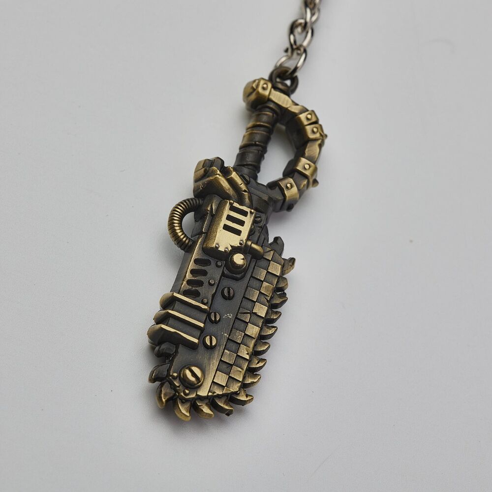 Ork Xenos Choppa Keychain - Starforged Warhammer 40K Weapon Replica