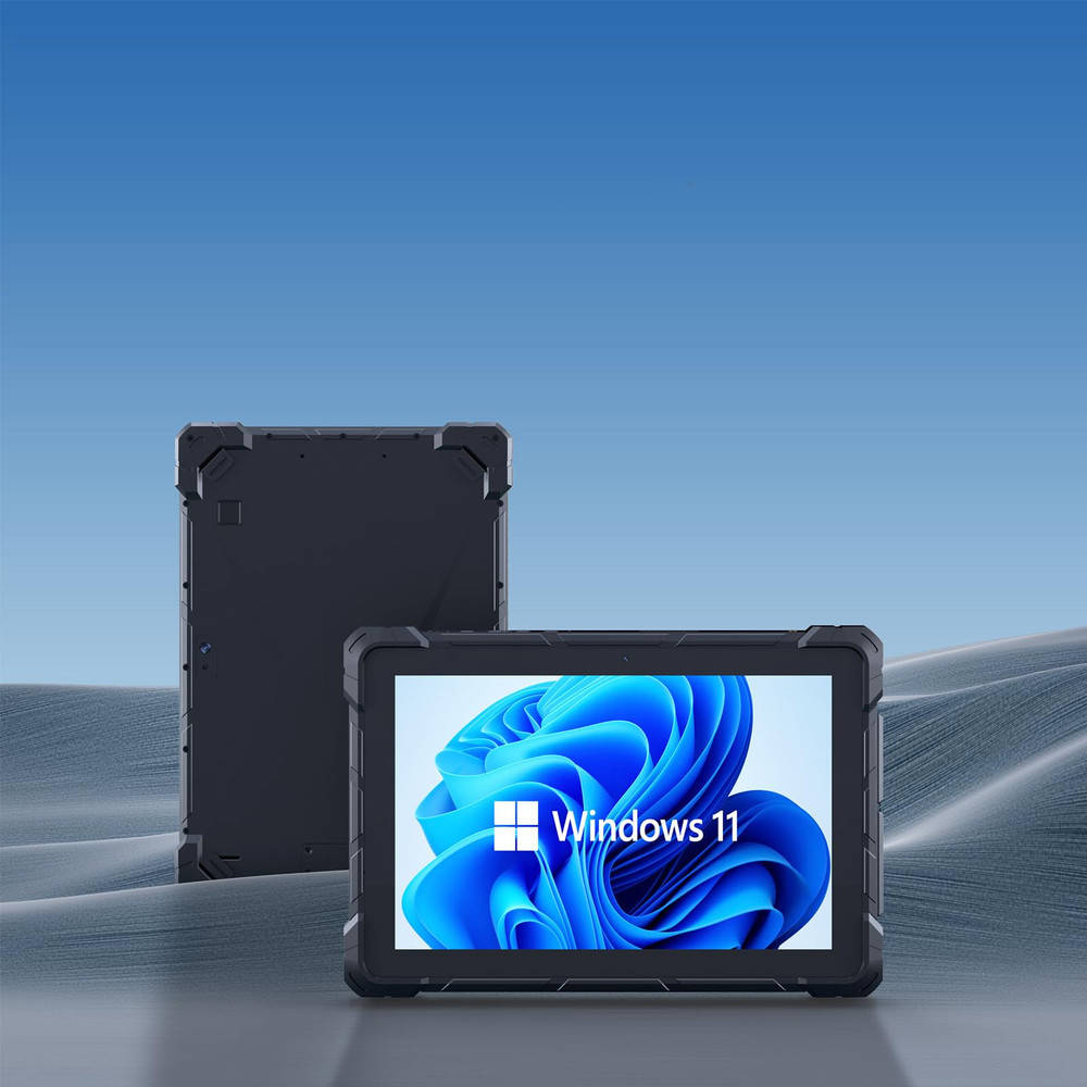 HEIGAOLA Rugged Tablet Win 11 Pro with Intel Celeron Quad-Core, 8GB RAM, 128GB ROM