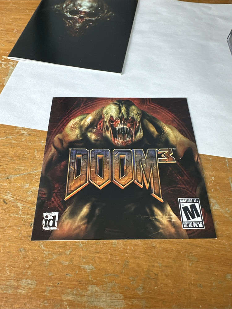 Doom 3 Big Box PC Game - Complete Three Disc Set, 2004