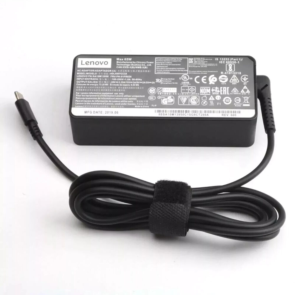 65W Type-C Lenovo Laptop Charger | ADLX65YLC3A