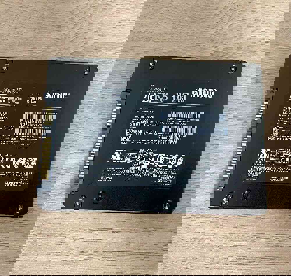 Samsung SSD EVO & PRO Series SATA Drives - 120GB, 250GB, 500GB Options