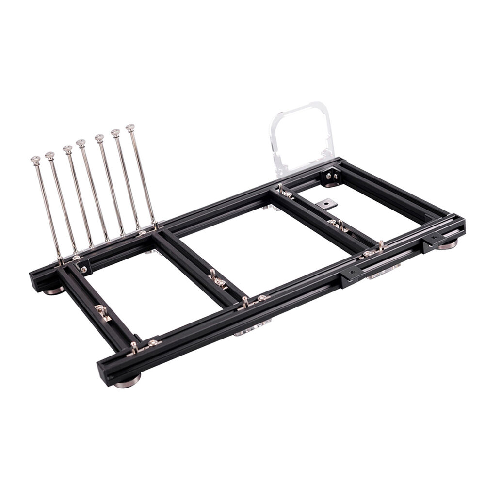 Premium Aluminum ATX Open Frame PC Case for Overclocking