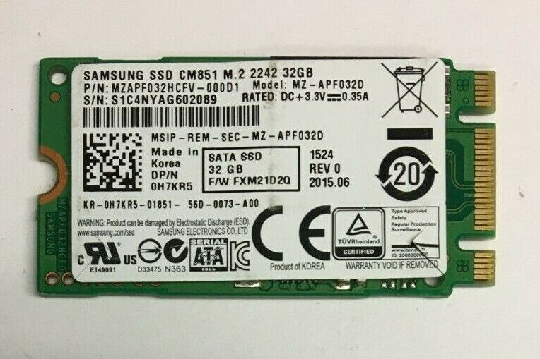 32GB M.2 2242 SATA SSD - High-Speed Storage Solution