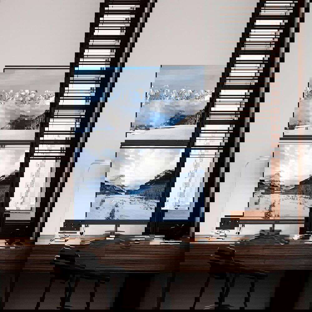 Versatile Dual Monitor Stand - Heavy Duty for 32" Screens
