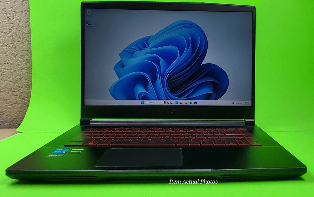MSI THIN GF63 15.6" FHD Gaming Laptop with 1TB SSD, 32GB RAM, NVIDIA GeForce