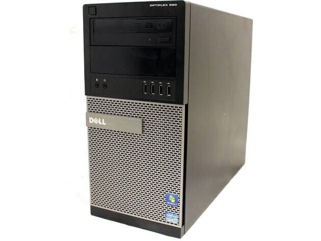 Dell Desktop Computer - Intel Core i5, 8GB RAM, 1TB HDD, WiFi, DVD, Windows 10 Pro