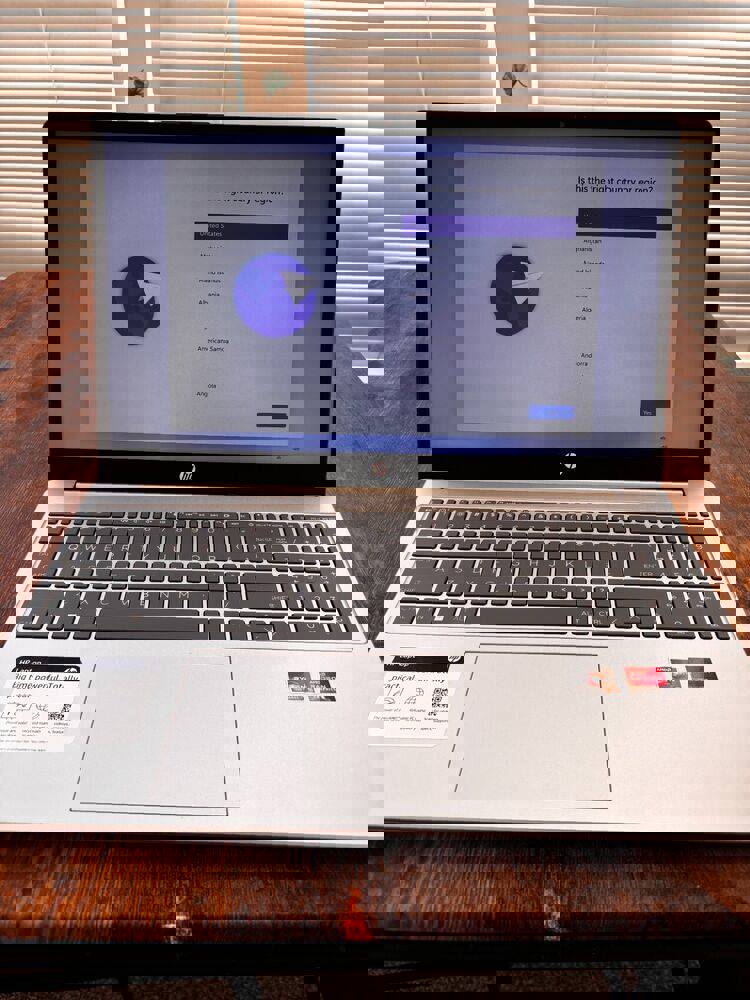 HP 15.6" FHD Ryzen 5 Laptop with 16GB RAM and 256GB SSD