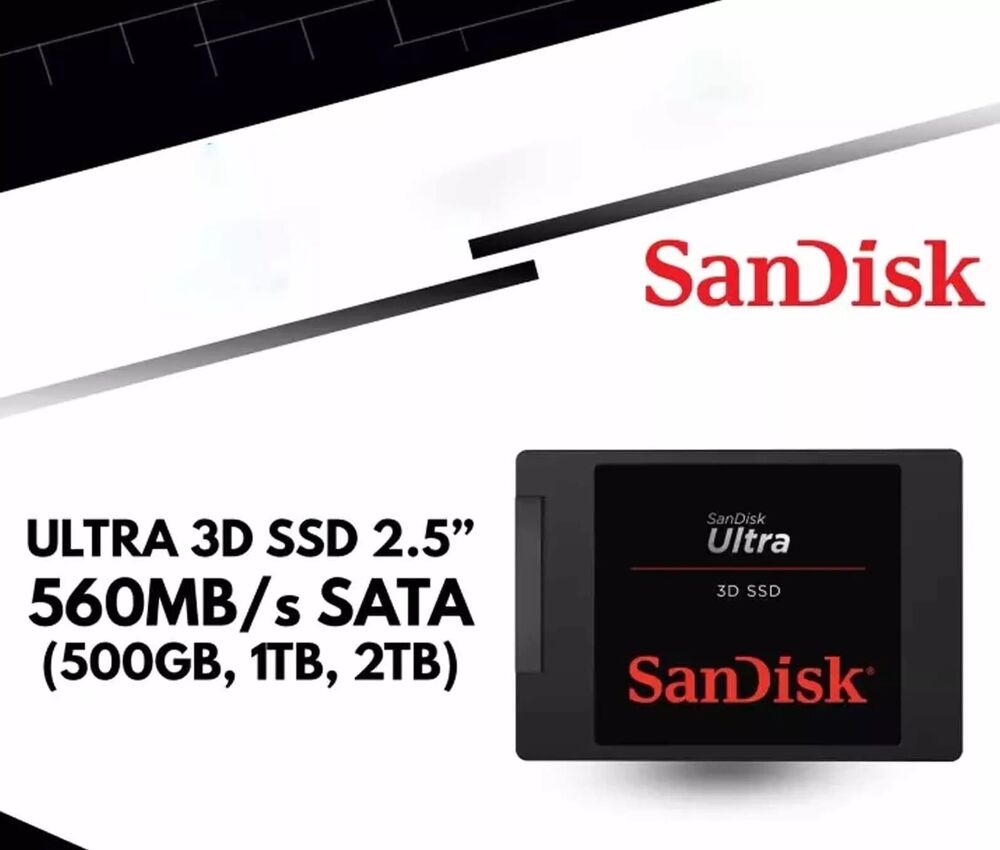 SanDisk SSD Ultra 3D - High-Capacity Internal Storage