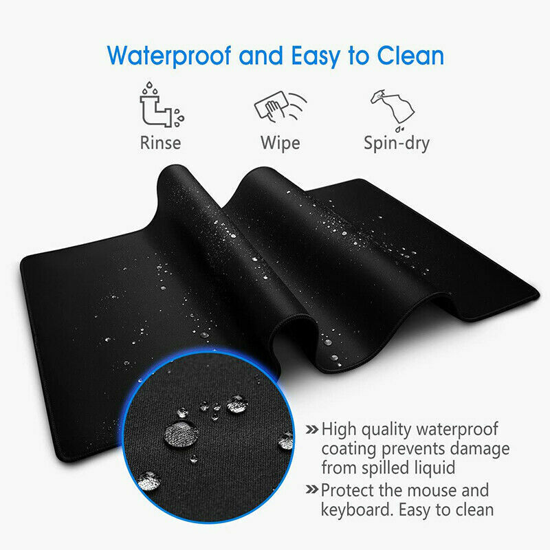 Premium Gaming Mouse Pad with Stitched Edges and Non-Slip Surface