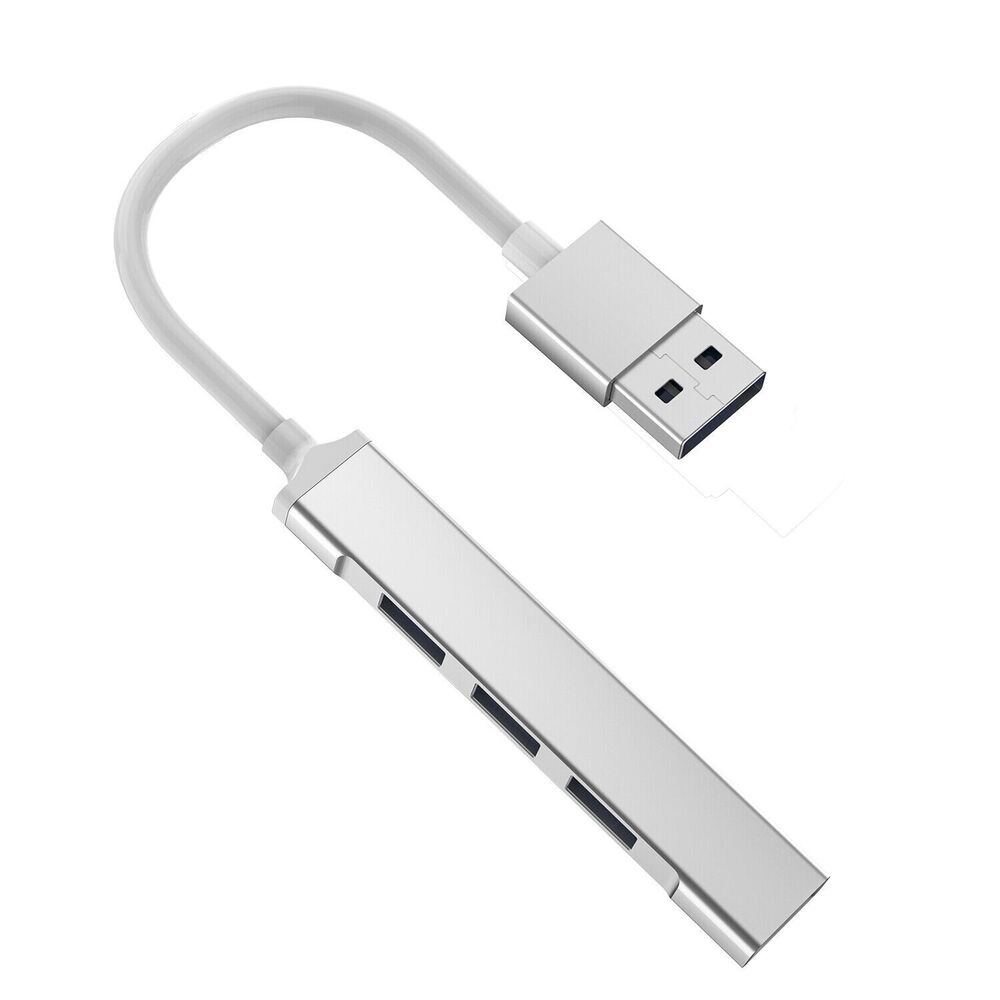 USB 3.0 4-Port Hub Splitter - High-Speed Connectivity for Multiple Devices