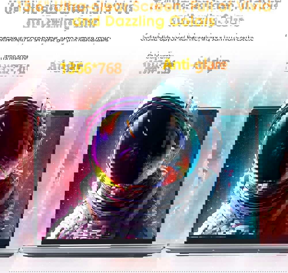 SGIN 15.6" Laptop with 4GB RAM, 128GB SSD, Intel Celeron Quad-Core 2.9 GHz Processor