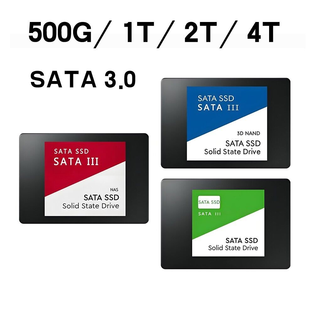 4TB 2.5" SATA III SSD - High-Speed Internal Storage for PC/MAC