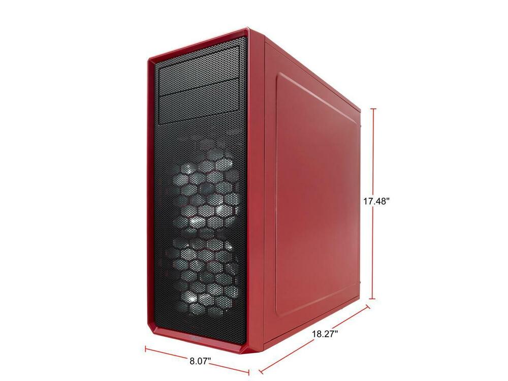 Fractal Design Focus G Mystic Red ATX Mid Tower Gaming Case