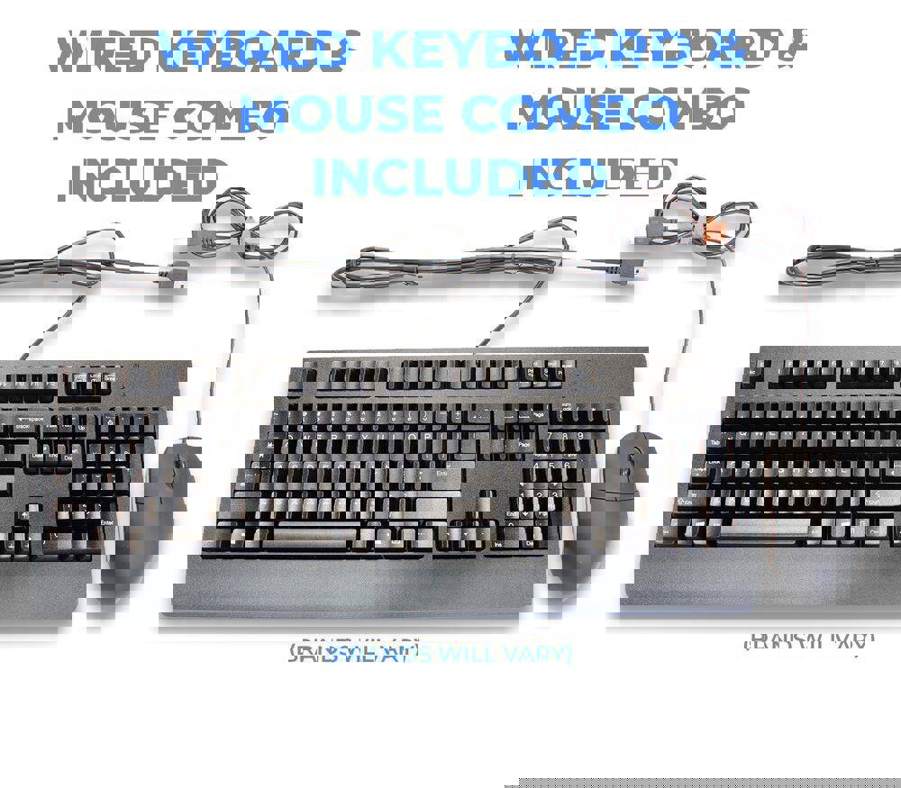 Dell OptiPlex Business Desktop Bundle with Intel i5-9500, RAM Options, SSD Storage, and Monitor