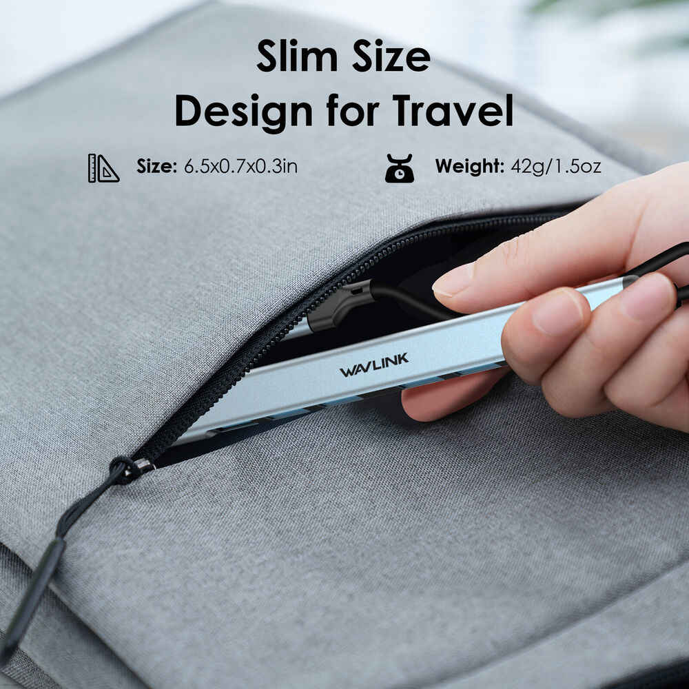 7-Port USB 3.0 Hub with 12V/4A Power Adapter for High-Speed Data Transfer
