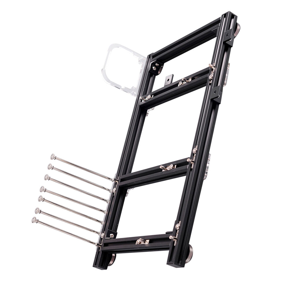 Premium Aluminum ATX Open Frame PC Case for Overclocking