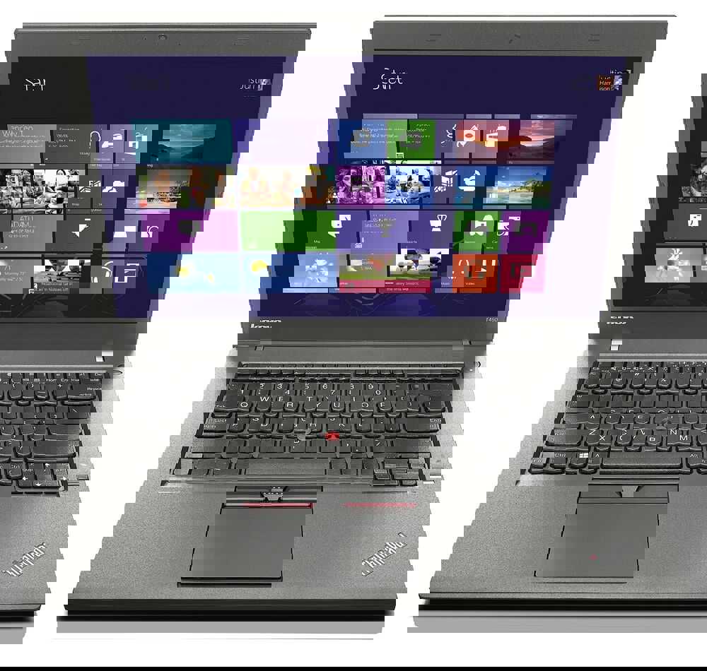 Lenovo ThinkPad T450 Laptop - 14" HD, Core i5, 8GB RAM, 256GB SSD, Windows 10