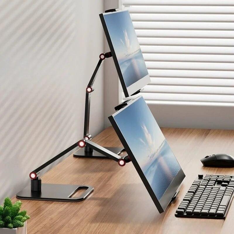 16 Inch Metal Portable Monitor Stand with Universal Expandable Display
