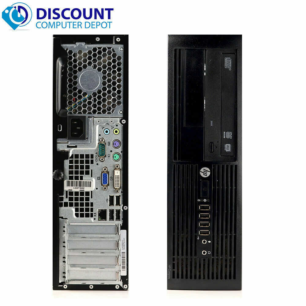 HP Compaq Desktop Computer with Intel i3, 4GB RAM, 250GB HDD, Windows 10 Home