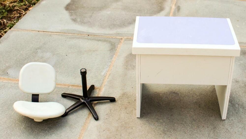American Girl Computer Desk and Chair Set