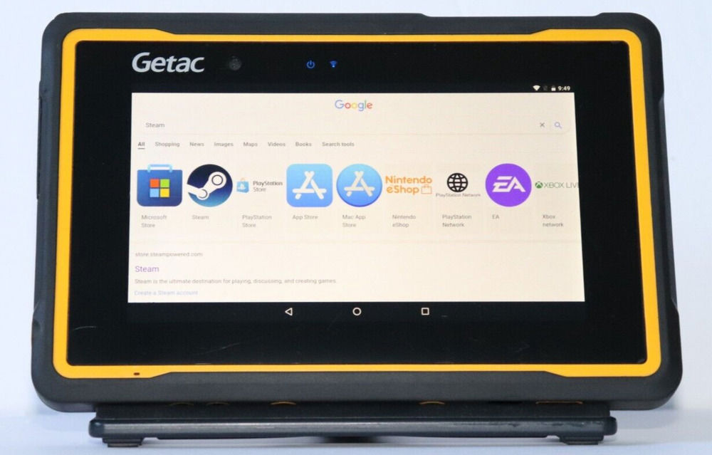 GETAC ZX70 Rugged-IP67 Tablet with Quad-Core HD Graphics, 7-Inch Touchscreen, GPS, Android