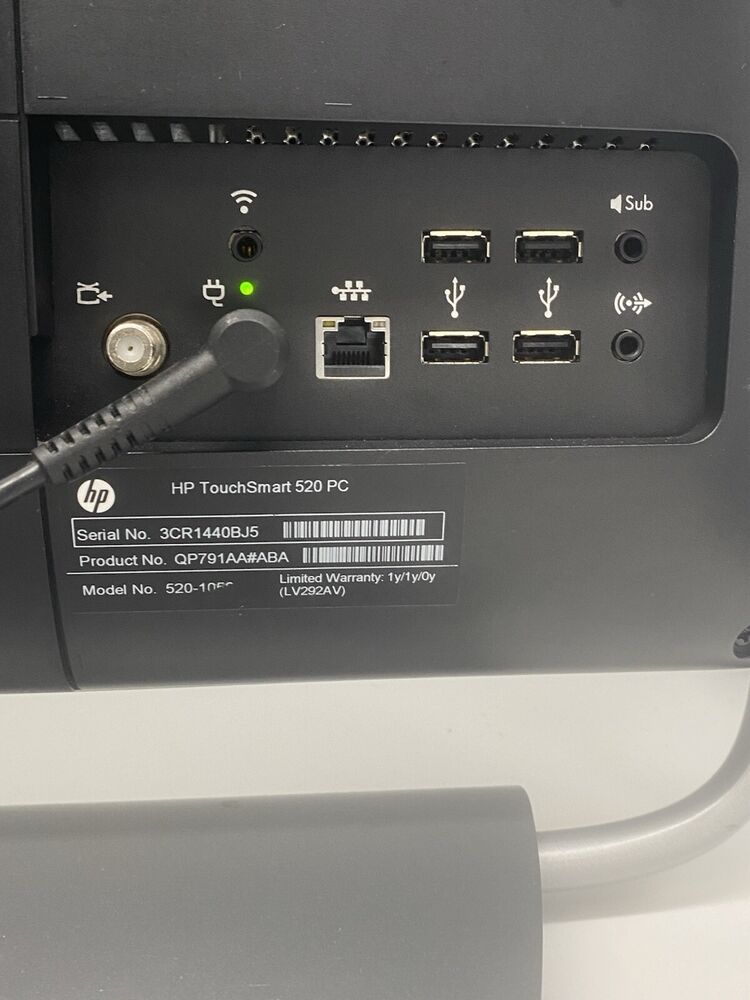 HP TouchSmart 520 All-in-One Desktop Computer with Core i5 Processor