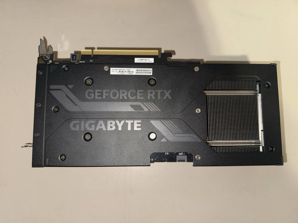 GIGABYTE GeForce RTX 4070 WINDFORCE OC 12G Graphics Card