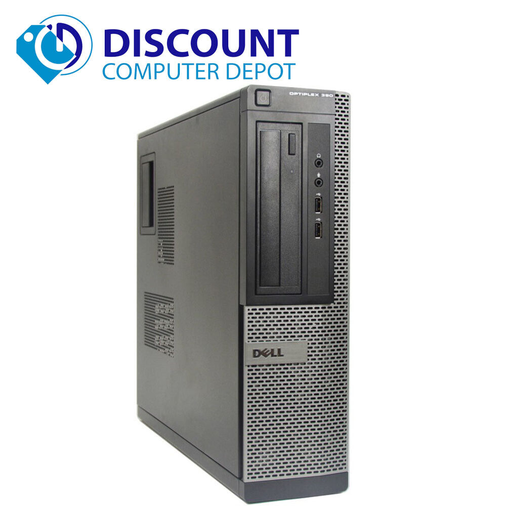 Dell Optiplex 390 Business Desktop PC with Intel i3, 4GB RAM, 120GB SSD