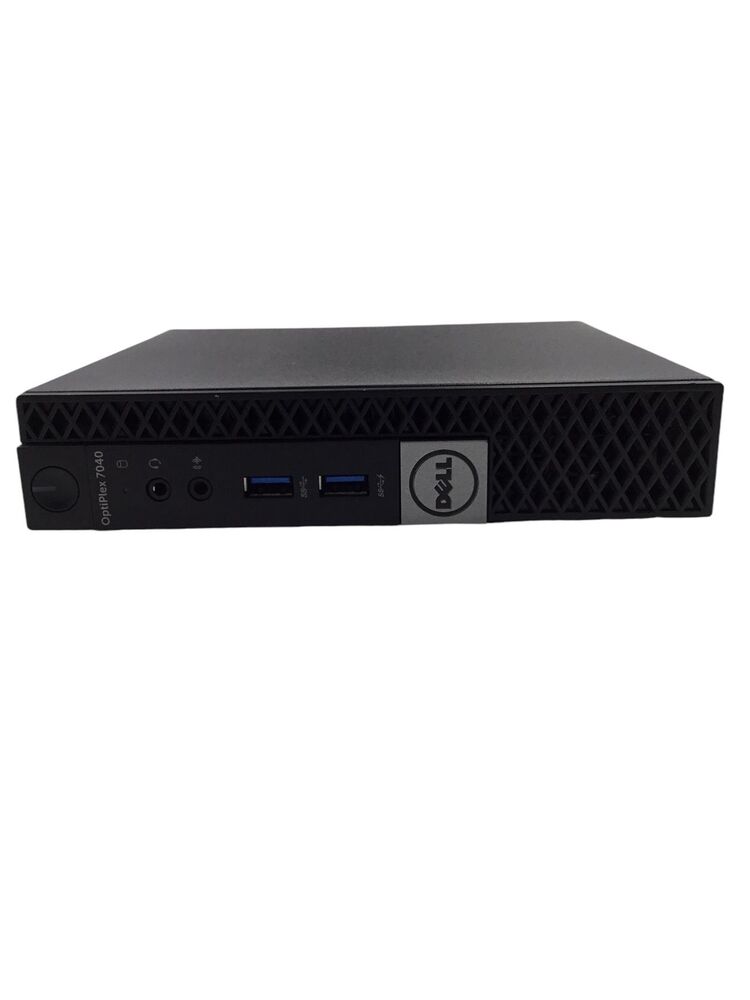 Dell OptiPlex 7040 Micro Desktop PC, Intel Core i3-6100T, 8GB RAM
